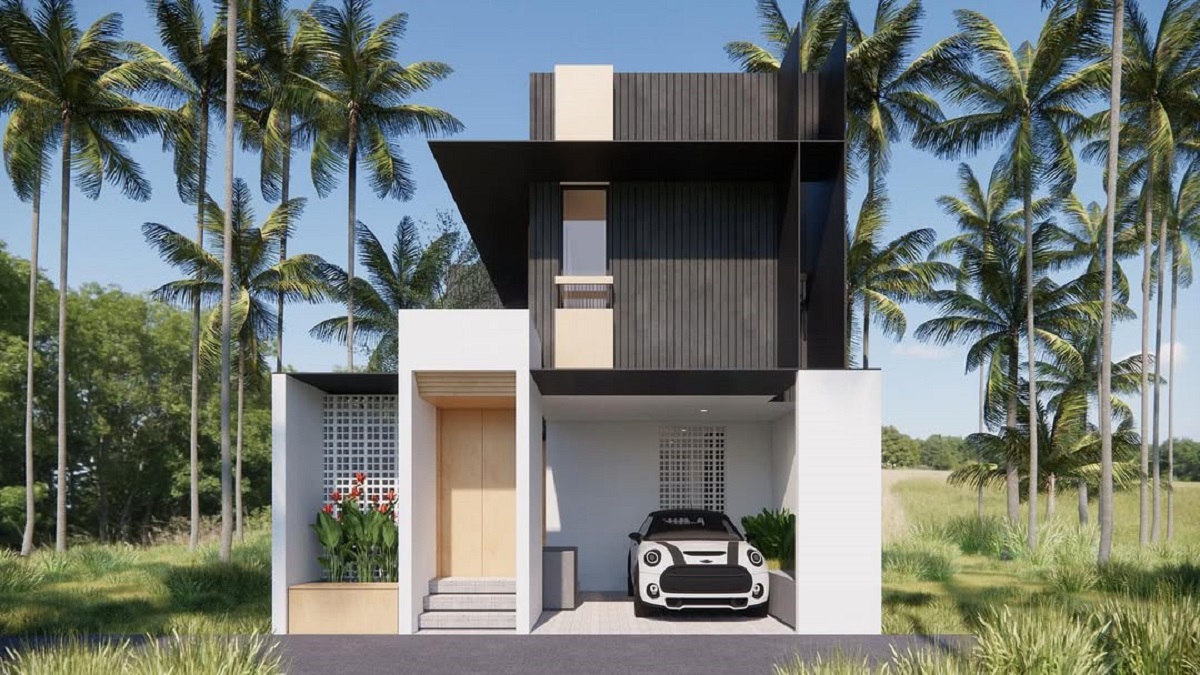 Tampil Elegan! Ini 5 Inspirasi Cat Rumah Hitam Putih yang Bikin Rumah Makin Mewah