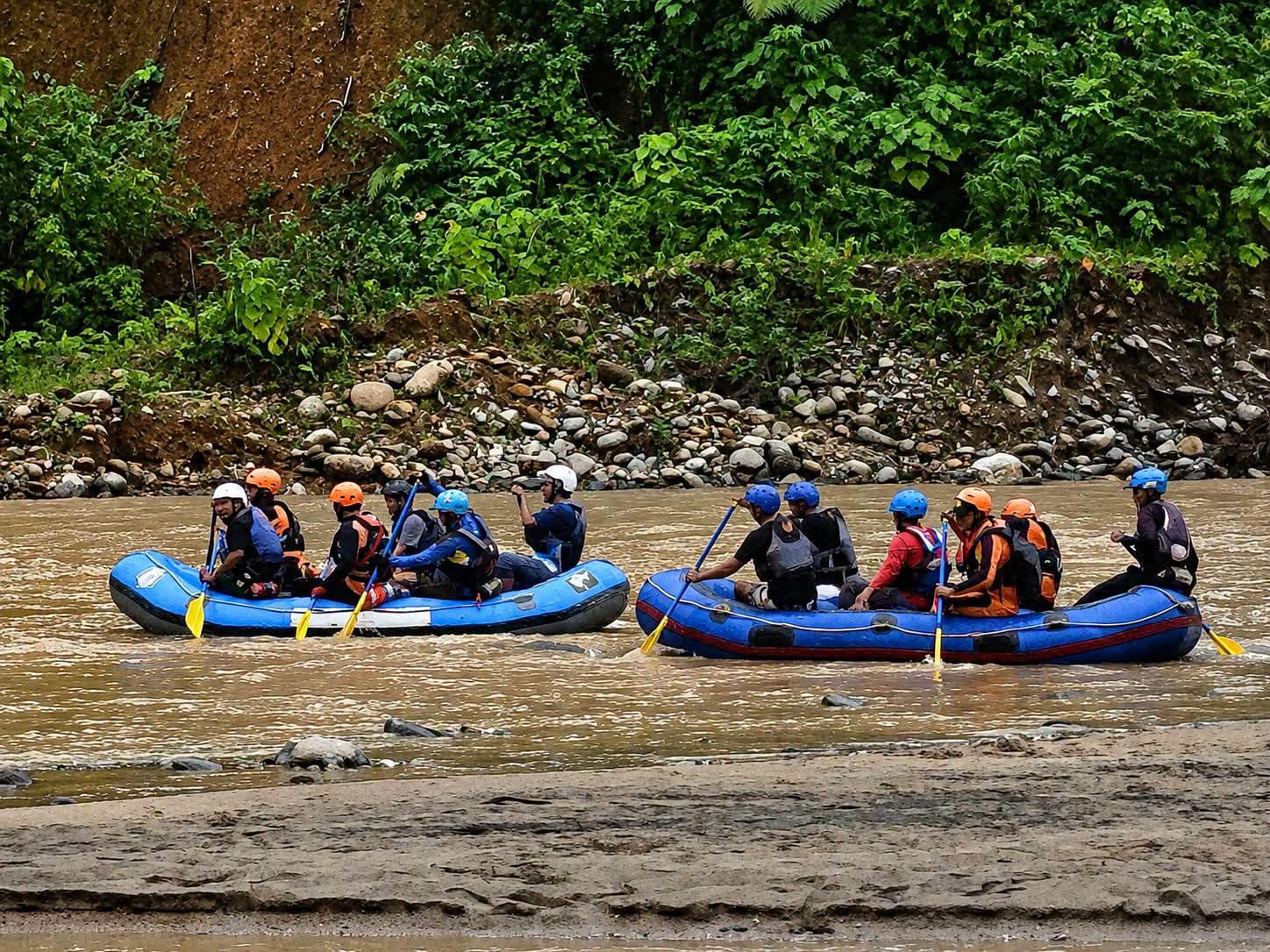168 Atlet dari 10 Daerah Ikuti Arung Jeram Porprov XVI Sumbar di Pasbar