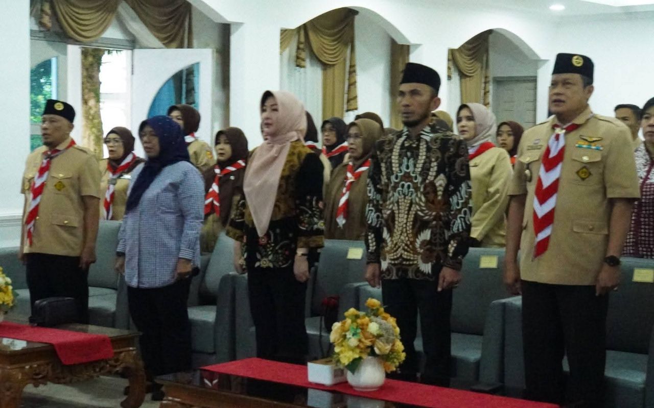 Muscab Luar Biasa Pramuka Padang Panjang Aklamasikan Nasrul sebagai Ketua Kwarcab