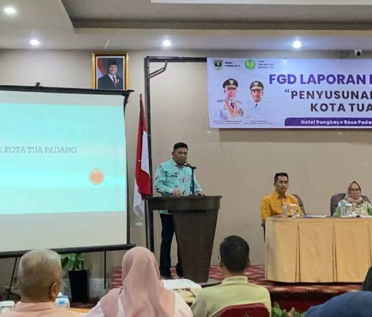 Pemko Padang Susun Pedoman Penataan Kota Tua, Menuju Destinasi Wisata Bersejarah Berkelas Dunia