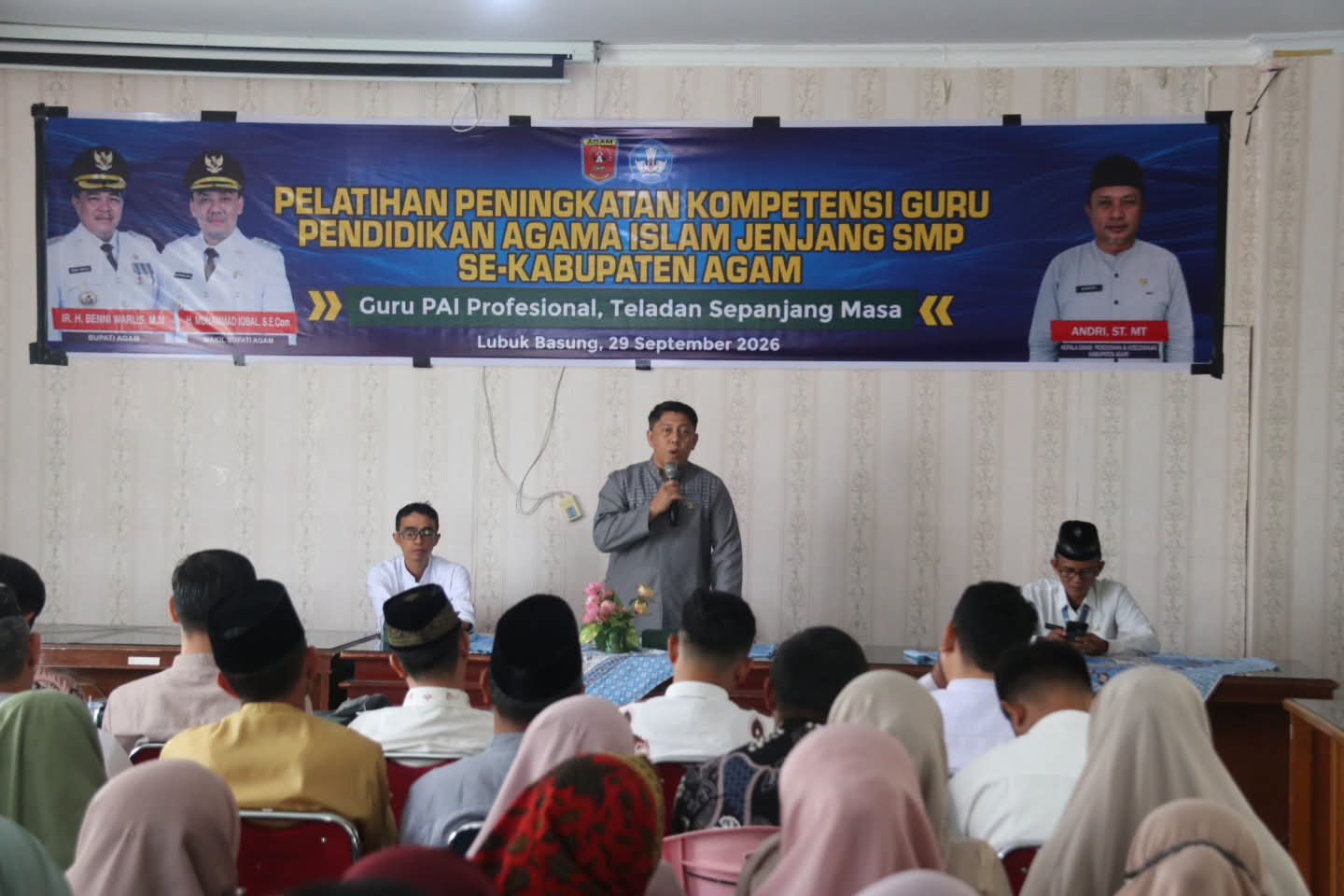 Guru PAI Dituntut Adaptif di Era Digital, Disdikbud Agam Perkuat Kompetensi