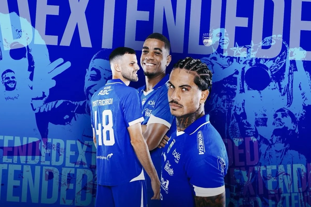 Persib Bandung Amankan Pilar Asing, Perpanjang Kontrak Trio Amerika Latin hingga 2028