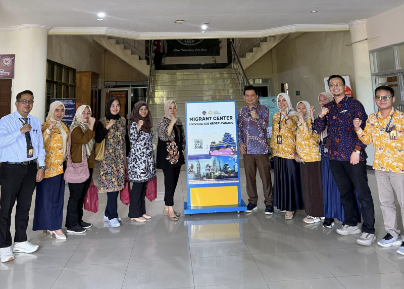 UNP dan Undip Perkuat Kolaborasi Layanan Pekerja Migran lewat Benchmarking Migrant Center