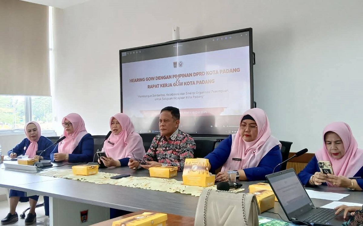 GOW Kota Padang Gelar Rapat Kerja Gabungan, Perkuat Sinergi Perempuan untuk Kemajuan Daerah