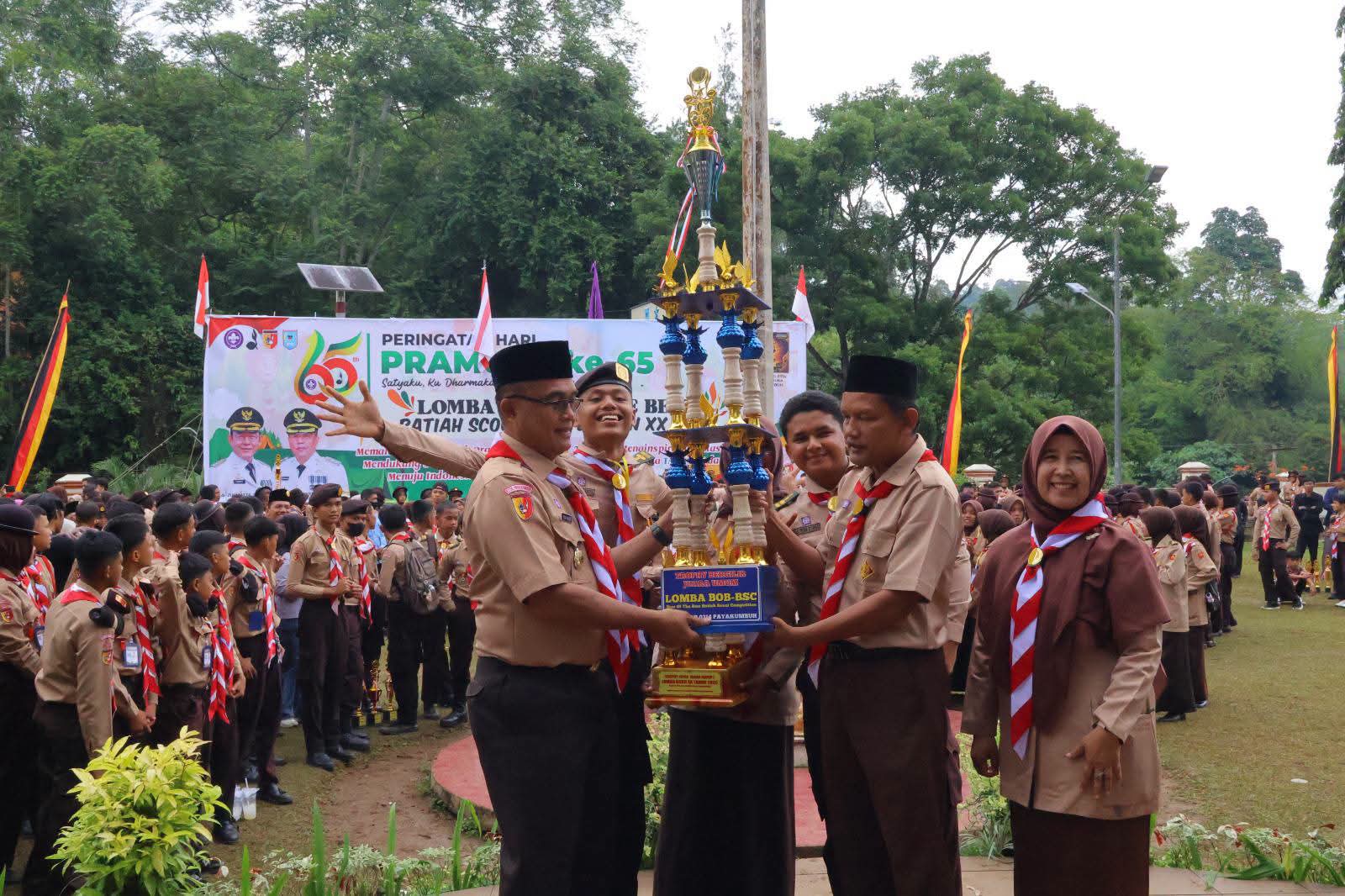 Peringati Hari Pramuka ke-65 dan Tutup BOBB XX, Pemko Payakumbuh Cetak Generasi Adaptif Era Digital