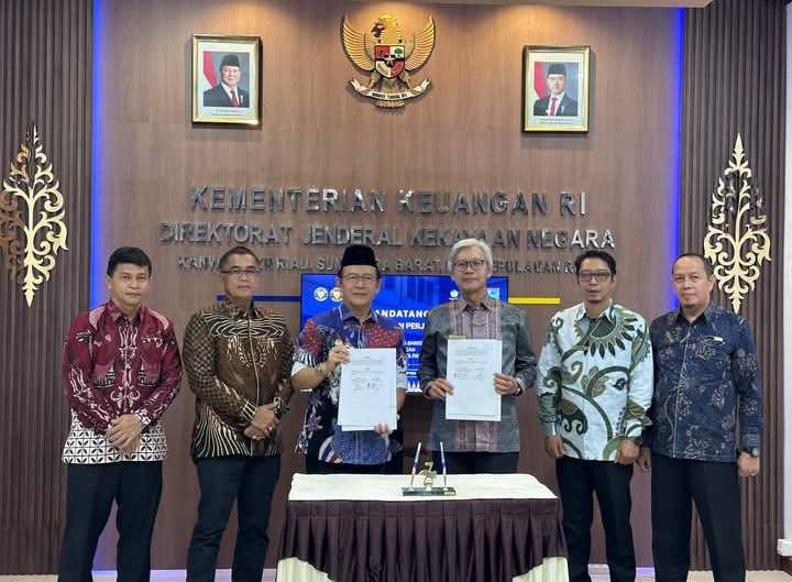 Optimalkan Aset dan Efisiensi APBD, Wako Payakumbuh Teken Kerja Sama dengan DJKN   