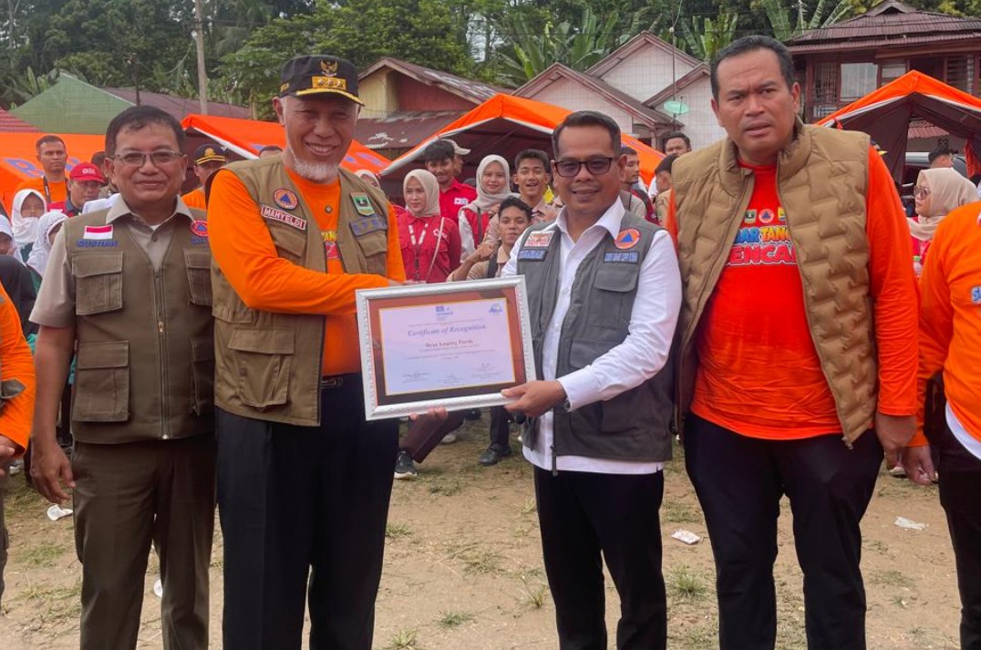 Ampiang Parak Raih Tsunami Ready UNESCO, Wabup Risnaldi Ajak Masyarakat Perkuat Kesiapsiagaan