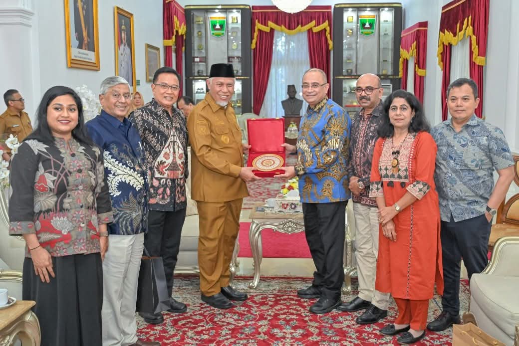 Mahyeldi dan Dubes India Jajaki Hilirisasi Gambir hingga Kerja Sama Pendidikan dan Kesehatan