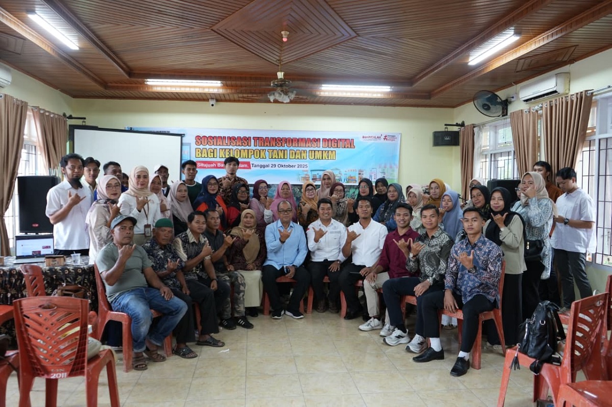 Pemprov Sumbar Gelar Sosialisasi Transformasi Digital, Petani dan UMKM Situjuah Siap Go Global