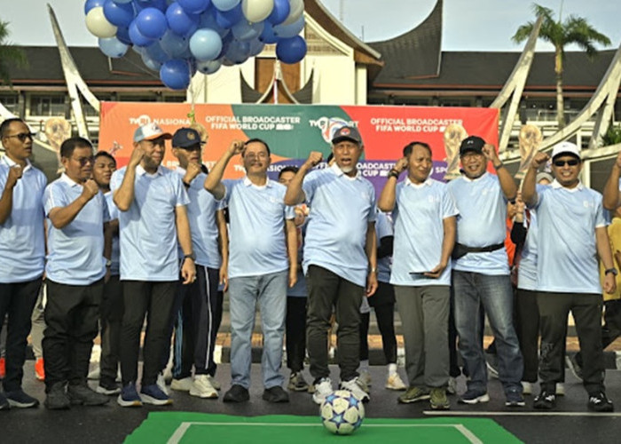 Gubernur Sumbar Apresiasi TVRI Berhasil Pegang Hak Siar FIFA World Cup 2026