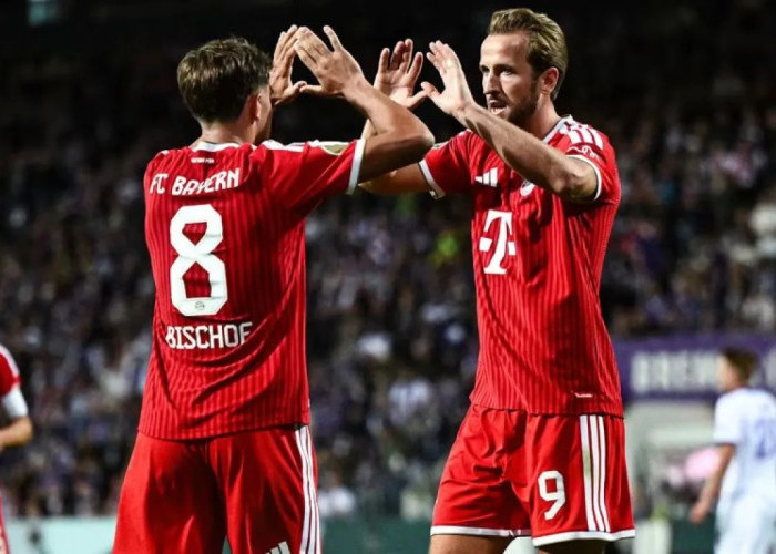 Brace Harry Kane Bawa Bayern Muenchen Singkirkan Osnabrück dengan Kemenangan Telak