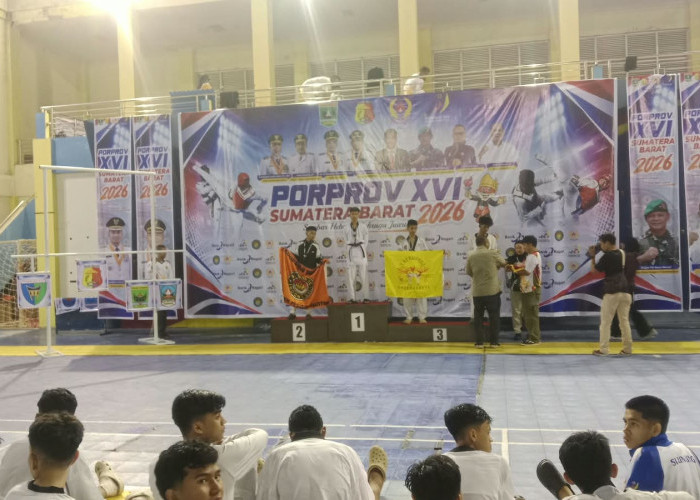 Pessel Pecah Telur di Porprov XVI Sumbar, Taekwondo Sumbang Emas Perdana