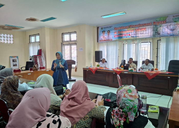 Pemprov Sumbar Gelar Sosialisasi Transformasi Digital Nagari di Solok, Dorong UMKM dan Pertanian Go Digital