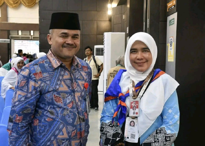 Kloter I Jemaah Haji Padang Berangkat ke Madinah, Gubernur Ingatkan Cuaca Panas