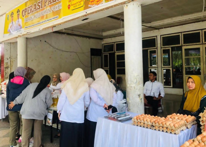 Pemkot Padang Panjang Gelar Pasar Murah Ramadan, Antusiasme Masyarakat Tinggi