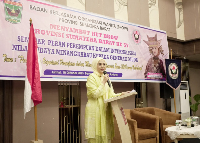 Perempuan Minang Jadi Penentu Generasi Emas 2045, BKOW Sumbar Tegaskan Peran Strategis Kaum Ibu