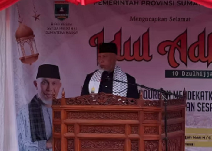 Gubernur Sumbar Serukan Penyembelihan Kurban Dilakukan dengan Cara yang Baik dan Beradab