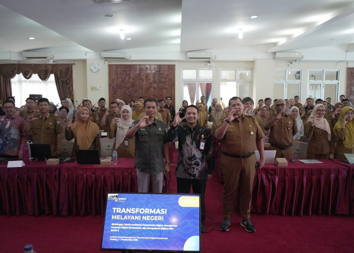 Pemprov Sumbar Perkuat Transformasi Digital Pemerintahan, ASN Didorong Tingkatkan Kompetensi
