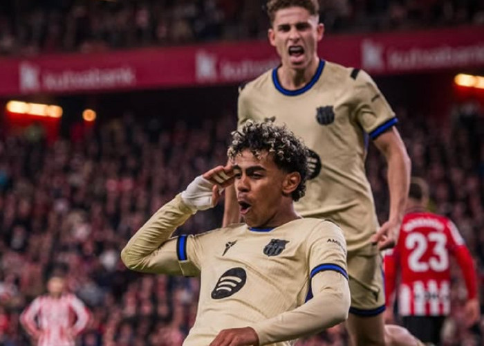 Sihir Lamine Yamal Bungkam San Mames, Barcelona Kokoh di Puncak