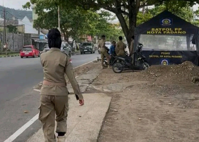 Warga Padang Tenang! Satpol PP Patroli hingga Tengah Malam Selama Libur Panjang