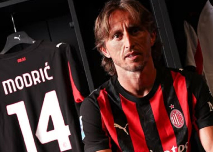 Luka Modrić Diresmikan AC Milan, Pakai Nomor Punggung 14