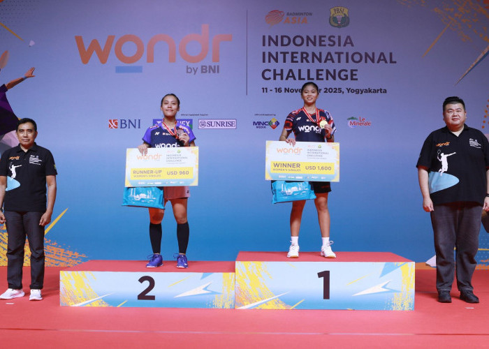 Indonesia Kuasai Podium wondr by BNI International Challenge, Pembinaan Atlet Muda Berbuah Manis