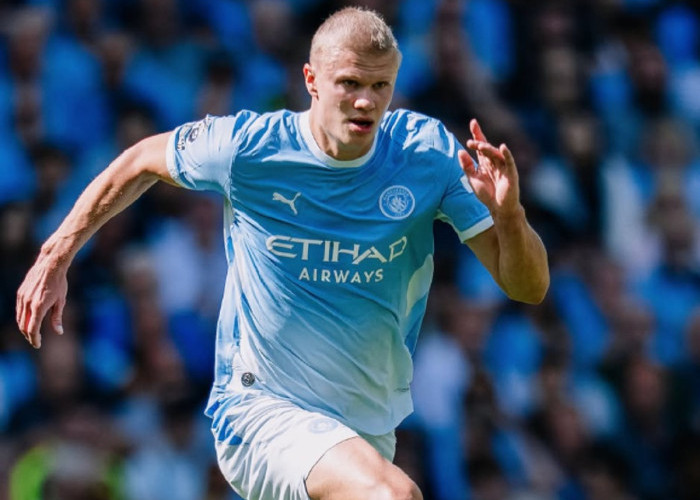 Rekor Sempurna Terhenti, Erling Haaland Gagal Cetak Gol Saat Man City Bekuk Bournemouth