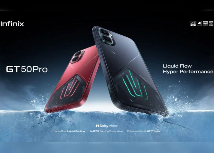 Infinix Resmi Rilis GT 50 Pro di Indonesia, HP Gaming dengan Teknologi Pendingin Cair 'HydroFlow'