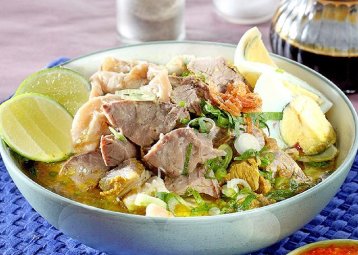 Ini Resep Soto Daging Sapi Rumahan yang Mudah dan Bikin Ketagihan