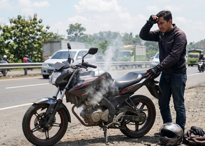 Ini 9 Biang Kerok Tarikan Motor Brebet Saat Panas