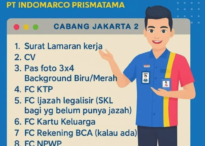 Kesempatan Kerja di Indomaret! Lulusan SMA Bisa Daftar September 2025