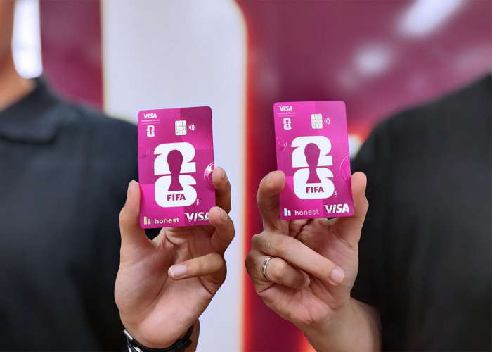 Rayakan Demam Piala Dunia 2026, Visa dan Honest Rilis Kartu Kredit Edisi Terbatas