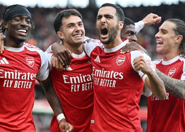 Zubimendi Cetak Dua Gol, Arsenal Bungkam Nottingham Forest 3-0