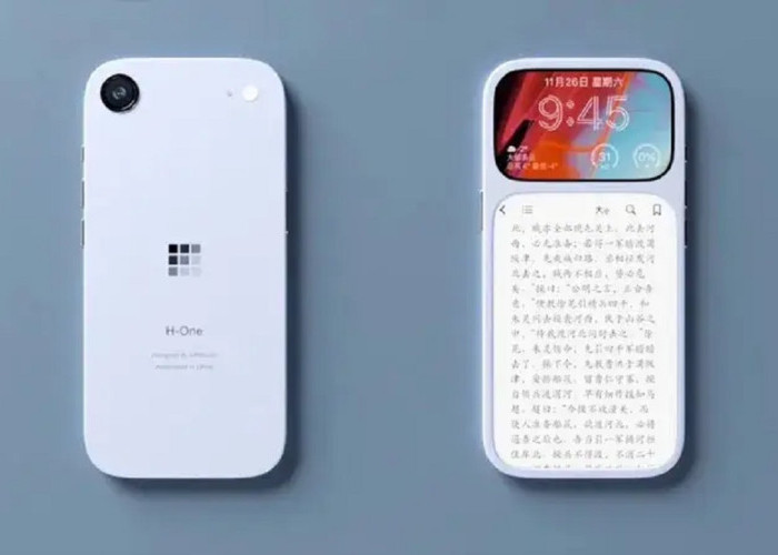 Pixel Duo: Ponsel Konsep Unik dengan Gabungan Layar IPS 120Hz dan E-Ink dalam Satu Bingkai