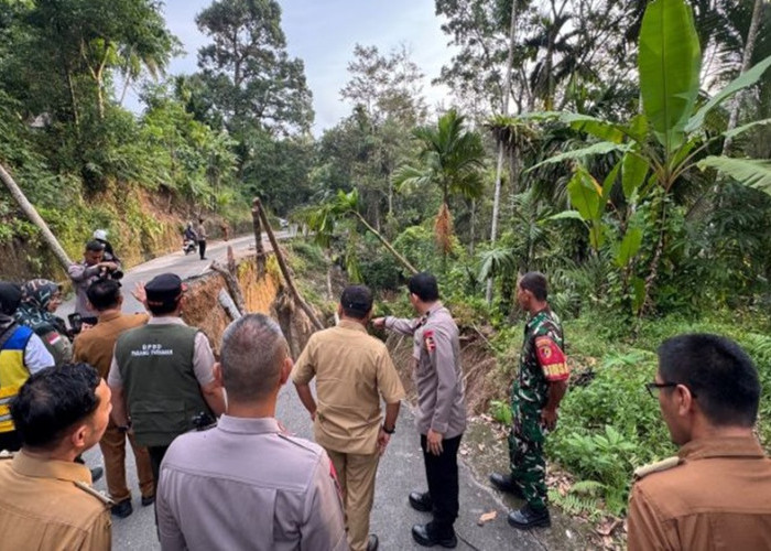 Tim Satgas PRR Sisir Padang Pariaman Himpun Data Kerusakan Jalan Pascabencana