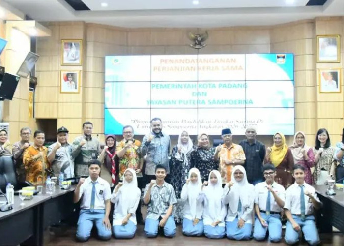 Pemko Padang Gaet Sampoerna Foundation Demi Perluas Akses Perguruan Internasional