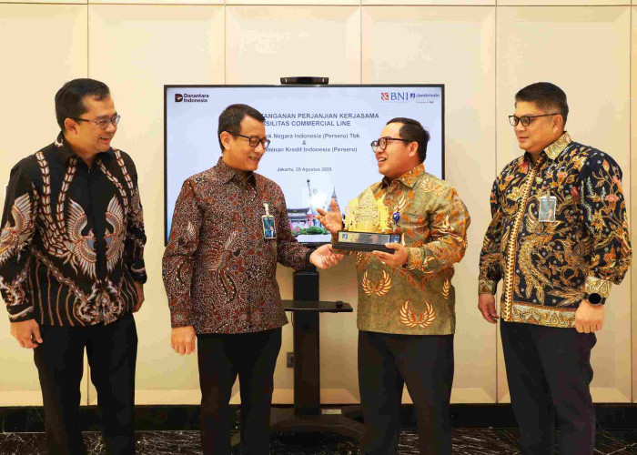BNI Salurkan Rp5 T Fasilitas ke Jamkrindo, Perkuat Dukungan Pembiayaan UMKM dan Proyek Strategis