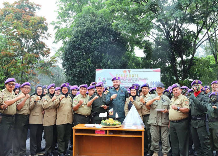 Momen Sumpah Pemuda, Wali Kota Padang Tutup Diksarmil Menwa Pagaruyung ke-4