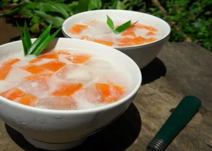 Papaya Kuah Santan: Minuman Khas Sumbar, Segar untuk Pelepas Dahaga