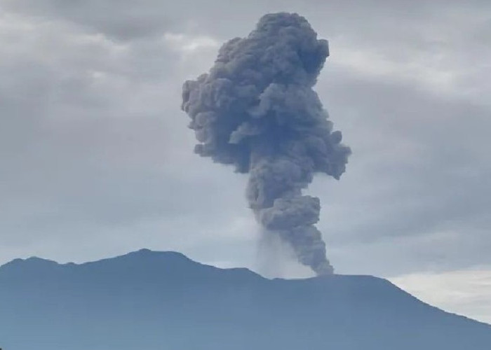 Gunung Marapi Kembali Erupsi, Masyarakat Diminta Waspada