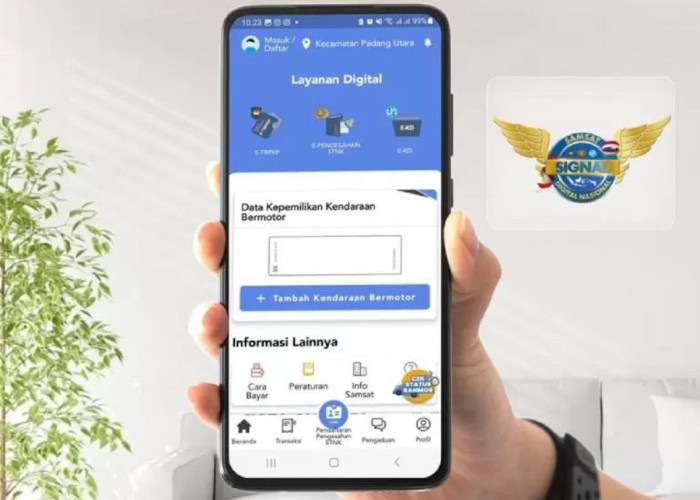 Bapenda Sumbar Dorong Masyarakat Gunakan Aplikasi Signal untuk Pembayaran Pajak Kendaraan Digital