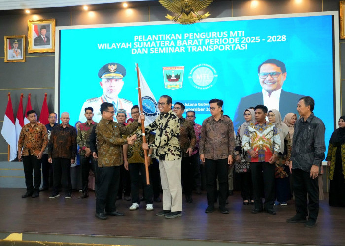 MTI Sumbar 2025–2028 Dilantik, Trans Palapa Jadi Program Prioritas