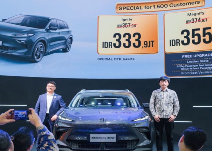MG S5 EV Mengaspal di IIMS 2026, Dibanderol Mulai Rp357,9 Juta