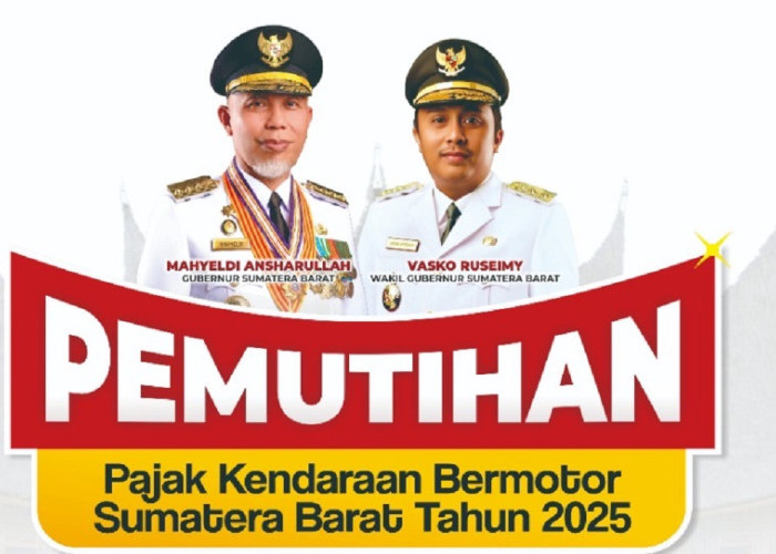 Sumbar Umumkan Pemutihan Pajak Kendaraan 2025, Denda dan Tunggakan Dihapus Total