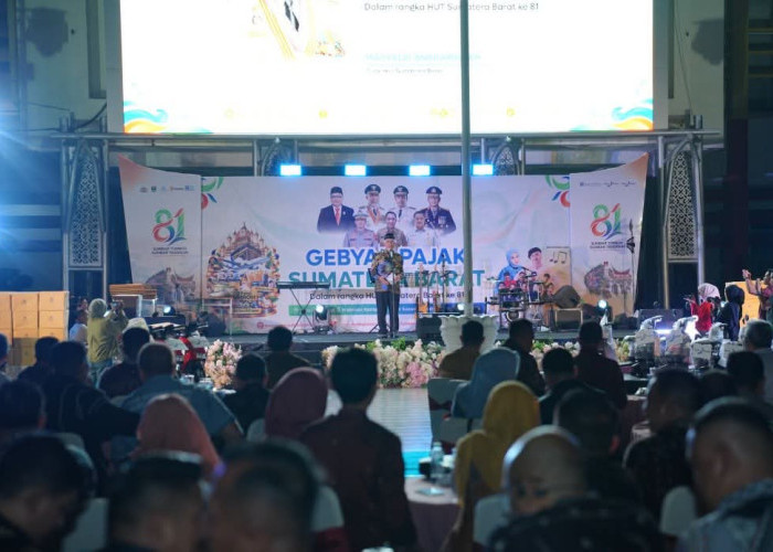 Gebyar Pajak 2026, Mahyeldi Ajak Masyarakat Taat Pajak untuk Perkuat Pembangunan Sumbar