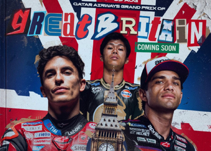 MotoGP Inggris 2026 Dimulai Malam Ini: Sesi Sprint Race Silverstone Jadi Ajang Pembuktian Paruh Kedua