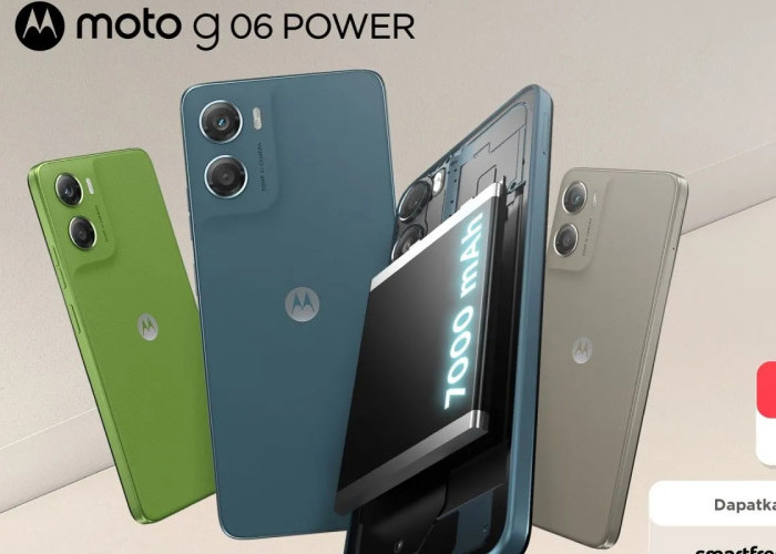Motorola Resmi Rilis Moto G06 Power di Indonesia, Usung Baterai Jumbo 7.000 mAh dan Pengisian Cepat 20W