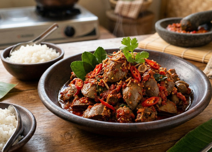 Rahasia Ati Ampela Balado Pedas Meresap: Tips Masak Tanpa Bau Amis