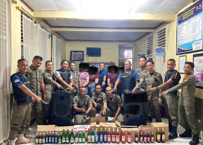 Satpol PP Pessel Tertibkan Tempat Karaoke di Sutera, 4 Pemandu Karaoke Diamankan