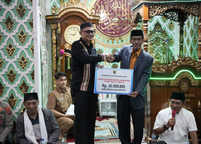 Safari Ramadhan di Nagari Campago: Pemprov Sumbar Perkuat Sinergi Pembangunan Berlandaskan Adat dan Agama
